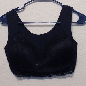 LINMOUA lace sports bra